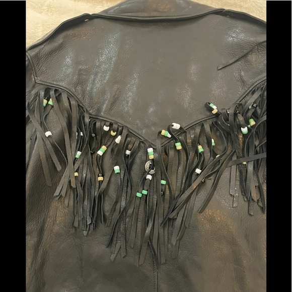 Gucci Punk Leather Biker Jacket Size 44/L - Picture 8 of 16